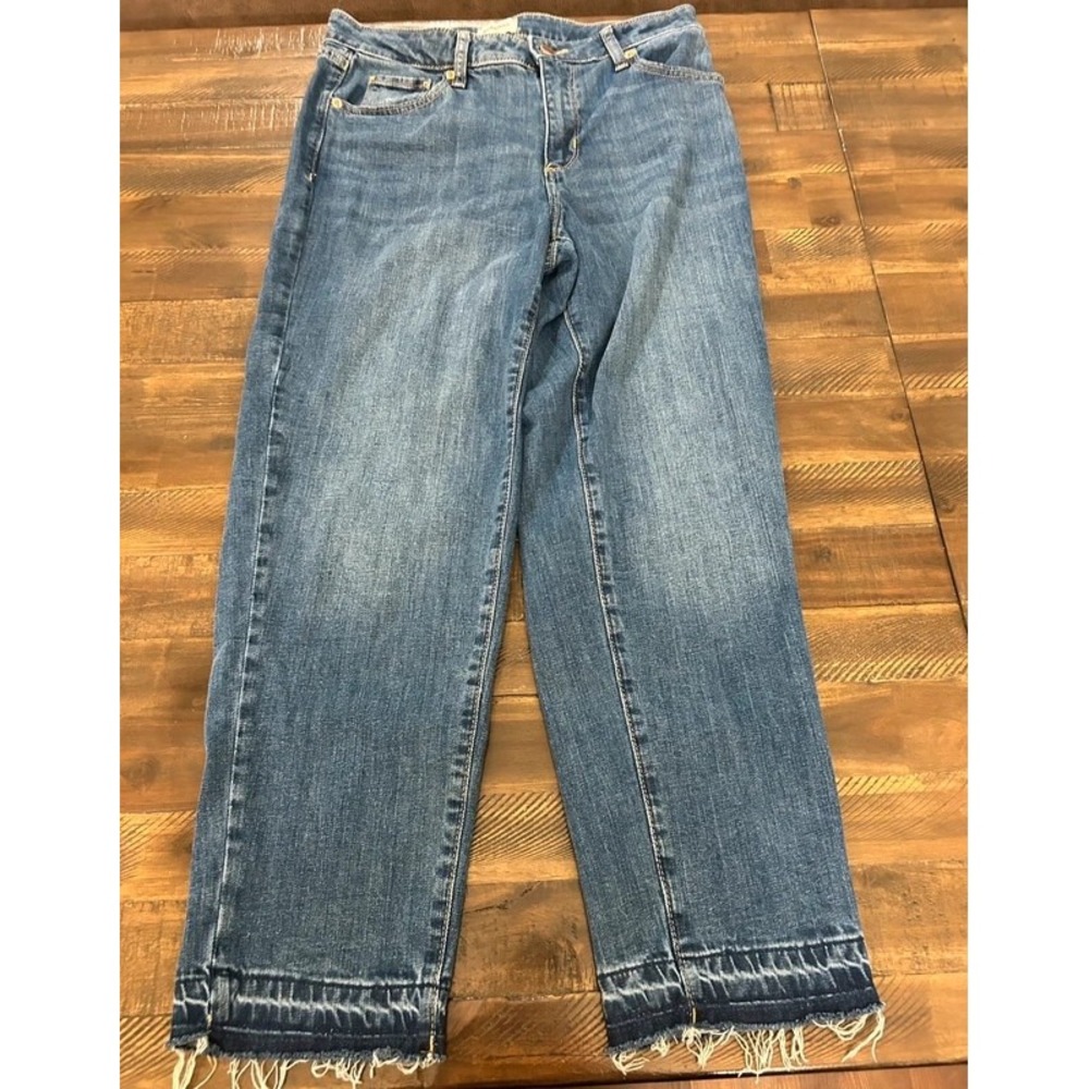 Sanoma Ankle Jeans Size 10 Released Raw Hem High Rise Denim